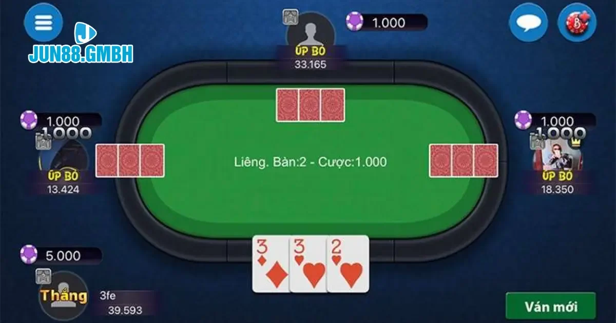 Bài Liêng Jun88 – Thử Thách Cân Não Với Thưởng Hấp Dẫn 3 Luật Chơi Bài Liêng Cơ Bản